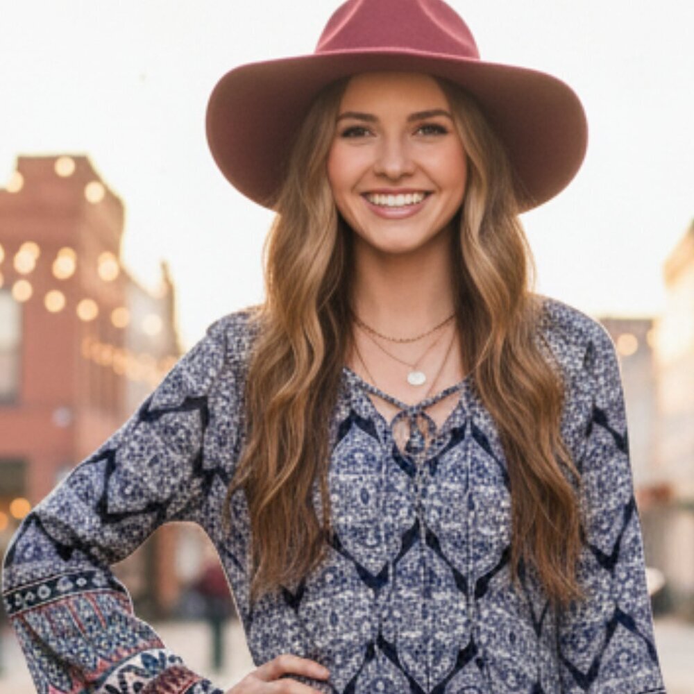 Alga Tie Front Tunic Blouse - Picture 1 of 7